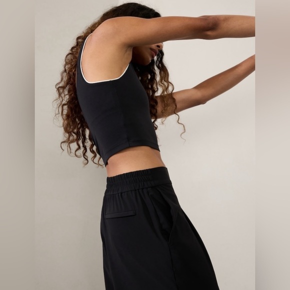 NWT Athleta Pinnacle Black Trouser Size 12/P - Picture 6 of 11